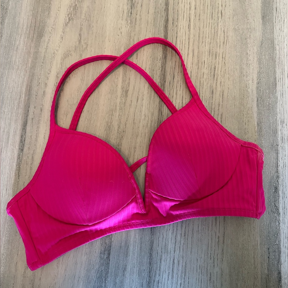 Hot Pink Bikini Top